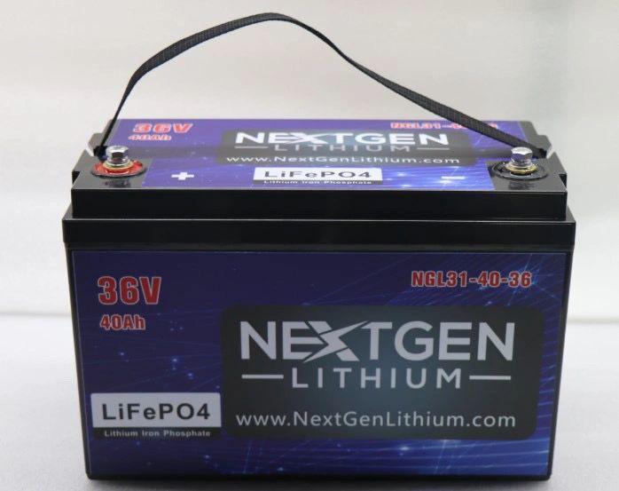 Next Gen Lithium 36V 40Ah Trolling Motor Deep Cycle Battery