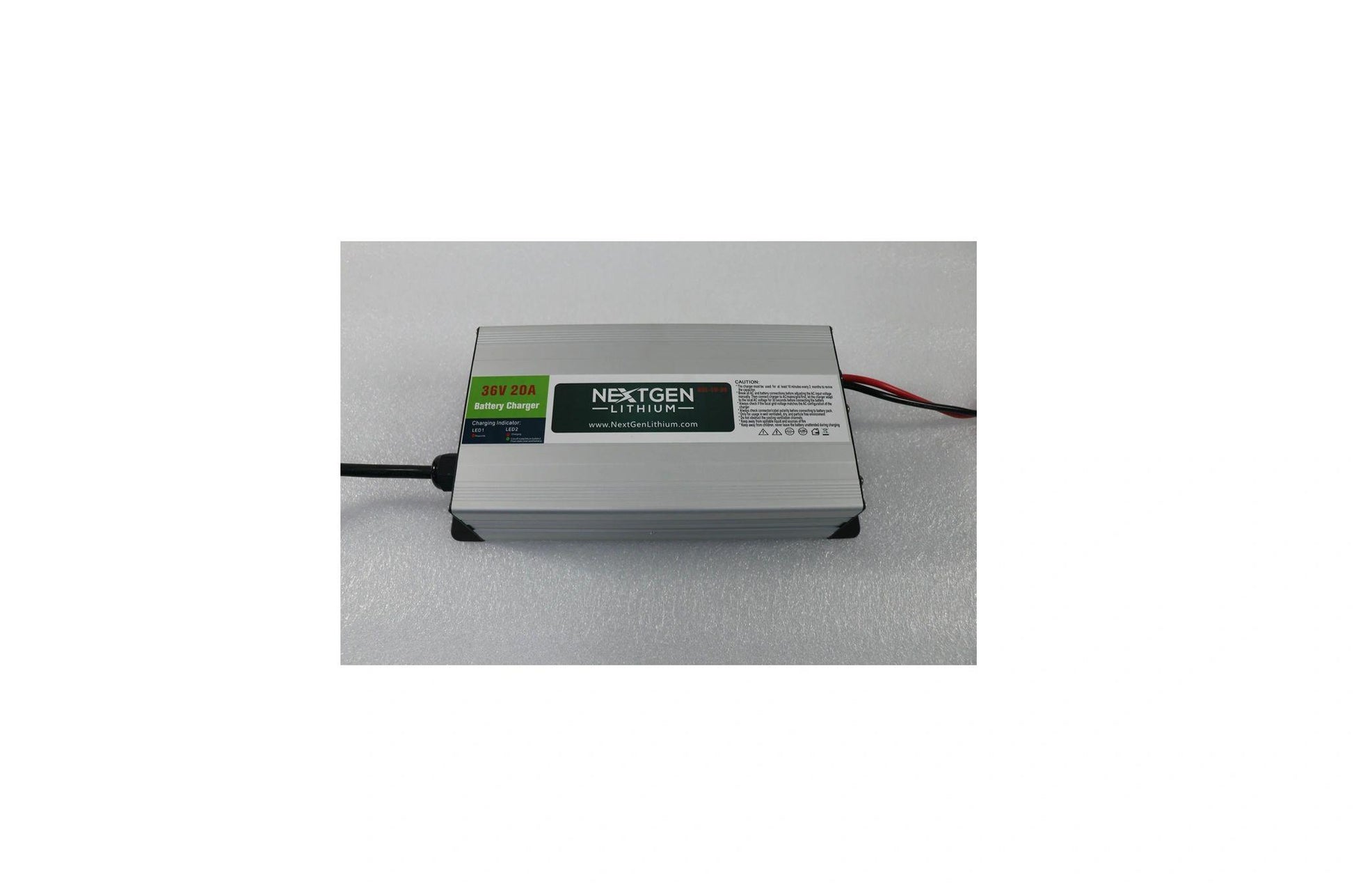 Next Gen Lithium LiFE PO4 36V 20A Lithium Battery Charger